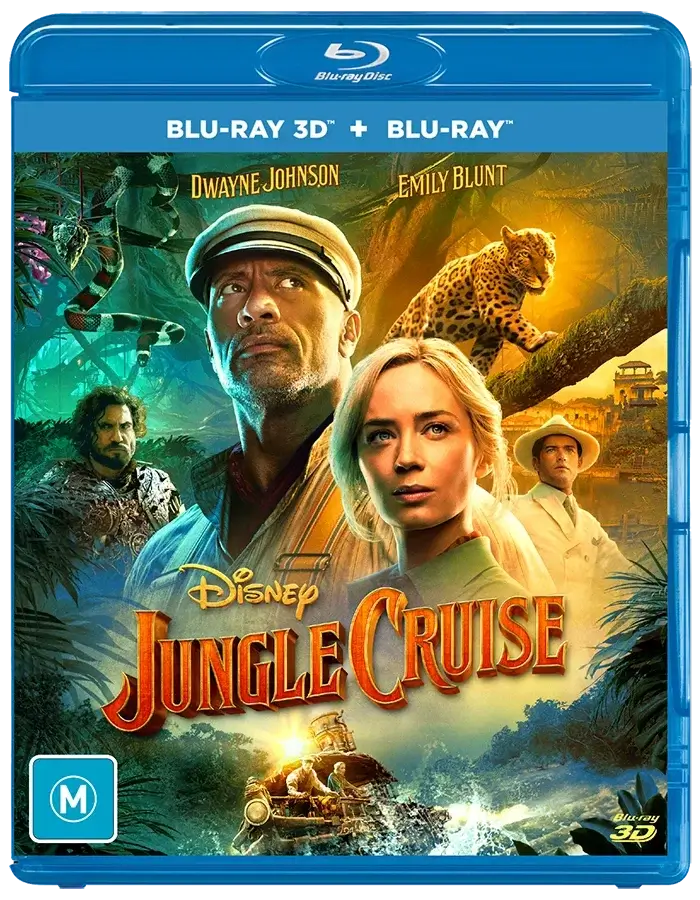 Jungle Cruise 3D Blu Ray 2021