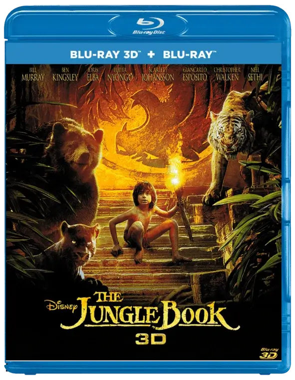 The Jungle Book 3D Blu Ray 2016