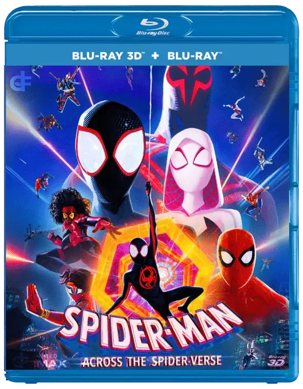 Spider-Man: Across the Spider-Verse 3D Blu Ray 2023