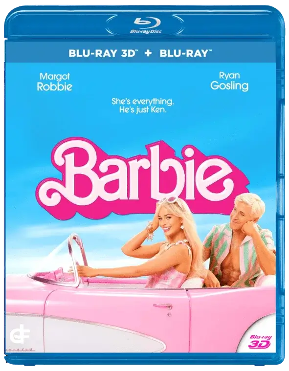 Barbie 3D Blu Ray 2023