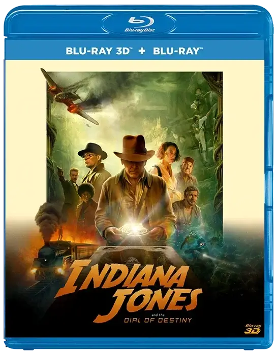 Indiana Jones and the Dial of Destiny 3D Blu Ray 2023