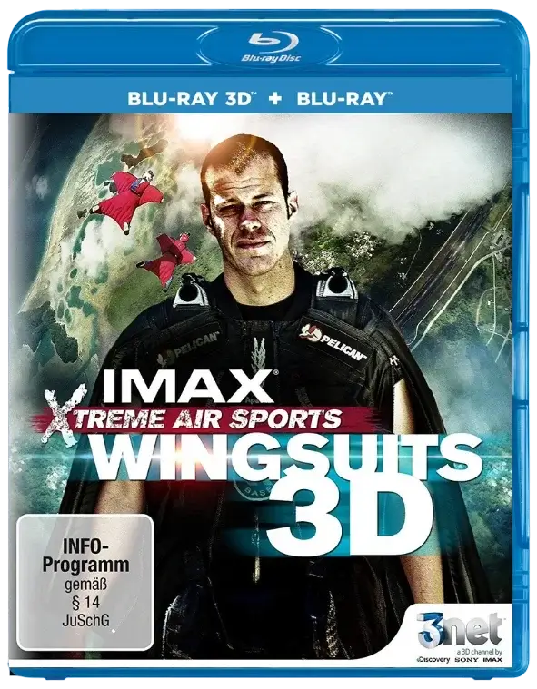 Wingsuit Warrior: Jeb Corliss vs. The World 3D Blu Ray 2013