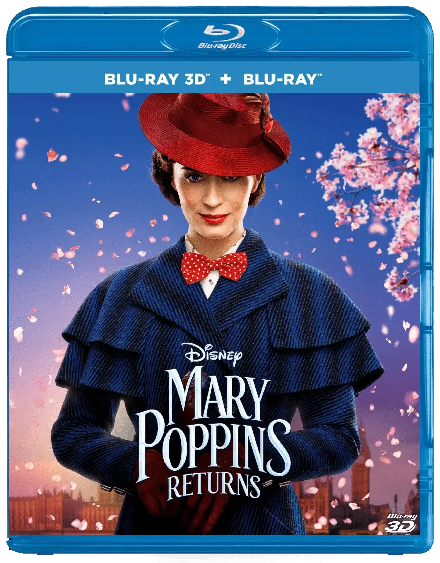 Mary Poppins Returns 3D Blu Ray 2018