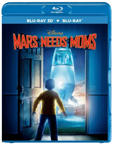 Mars Needs Moms 3D Blu Ray 2011