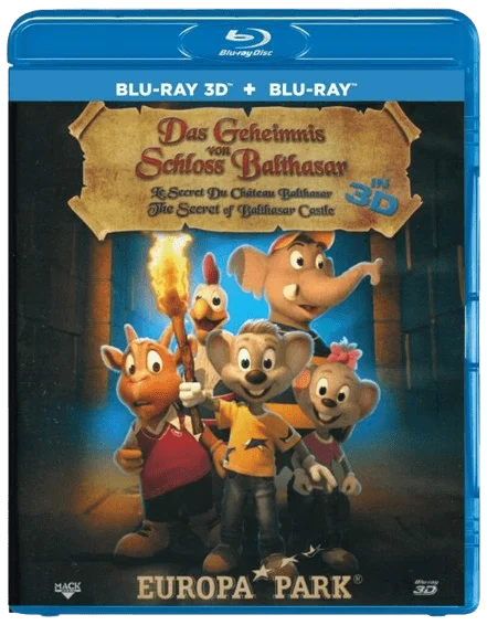 The Secret of Balthasar Castle 3D Blu Ray 2011