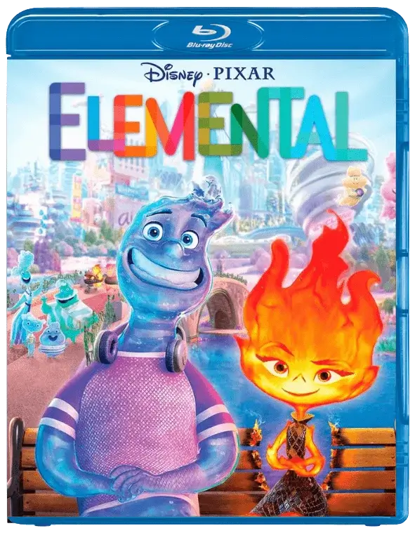 Elemental 3D Blu Ray 2023