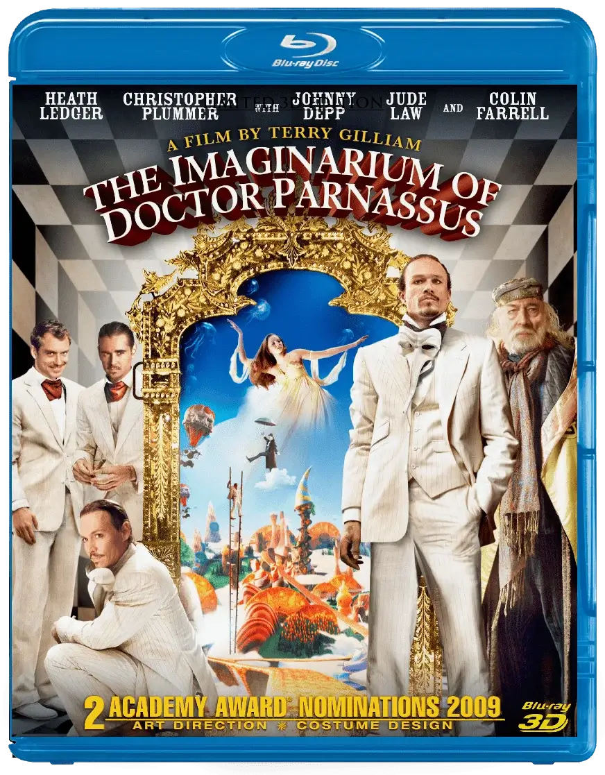 The Imaginarium of Doctor Parnassus 3D Blu Ray 2009