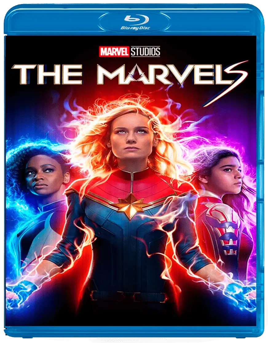 The Marvels 3D Blu Ray 2023