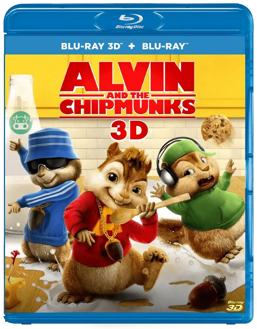 Alvin and the Chipmunks 3D Blu Ray 2007