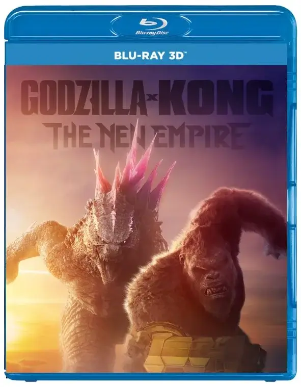 Godzilla x Kong: The New Empire 3D Blu Ray 2024