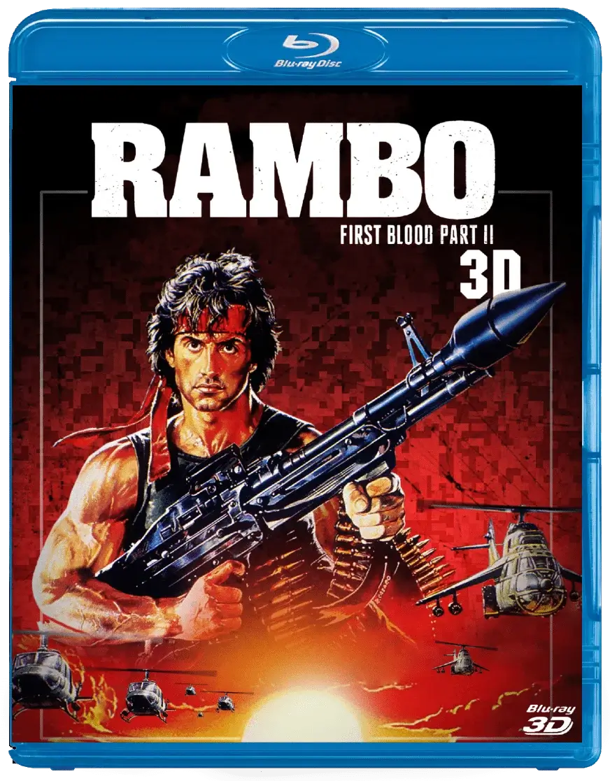 Rambo: First Blood Part II 3D Blu Ray 1985