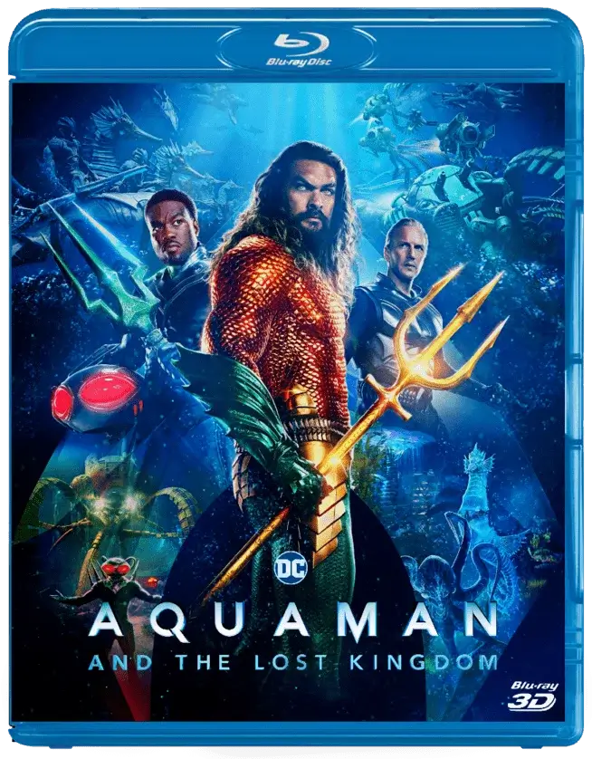 Aquaman and the Lost Kingdom 3D Blu Ray 2023