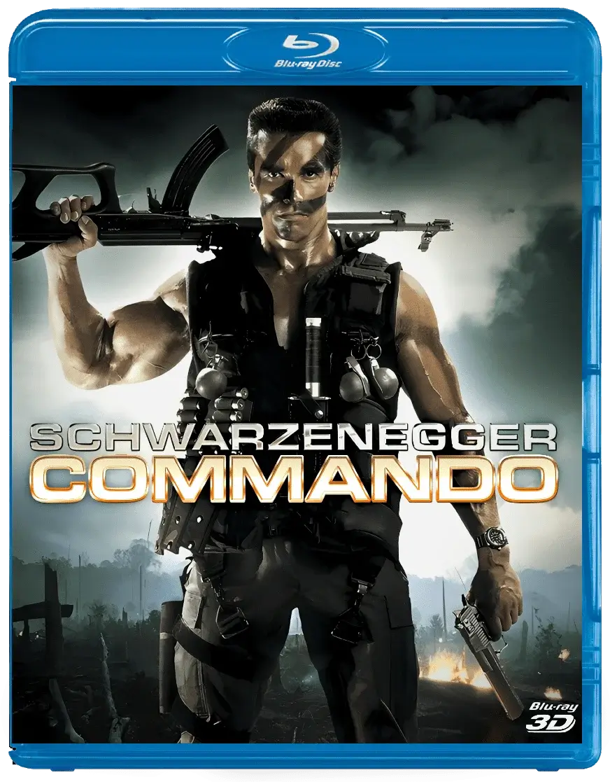 Commando 3D Blu Ray 1985