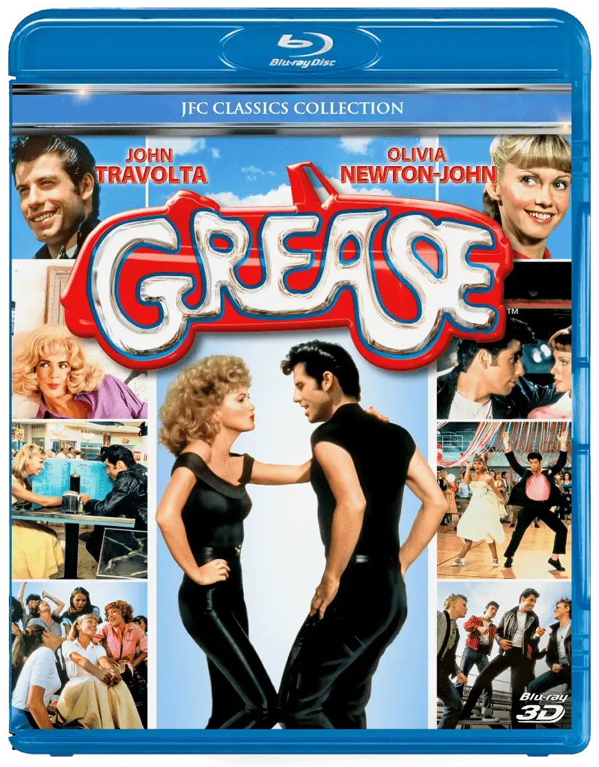 Grease 3D Blu Ray 1978