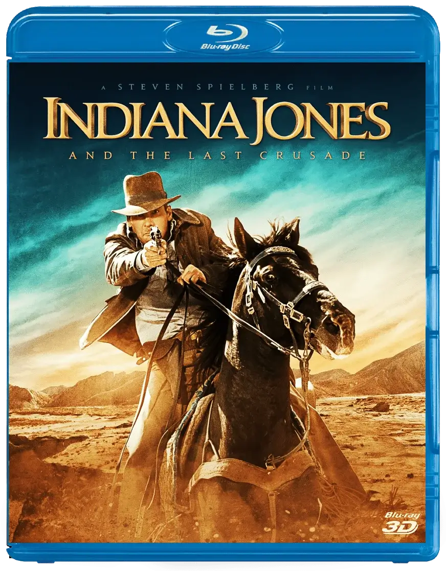 Indiana Jones and the Last Crusade 3D Blu Ray 1989