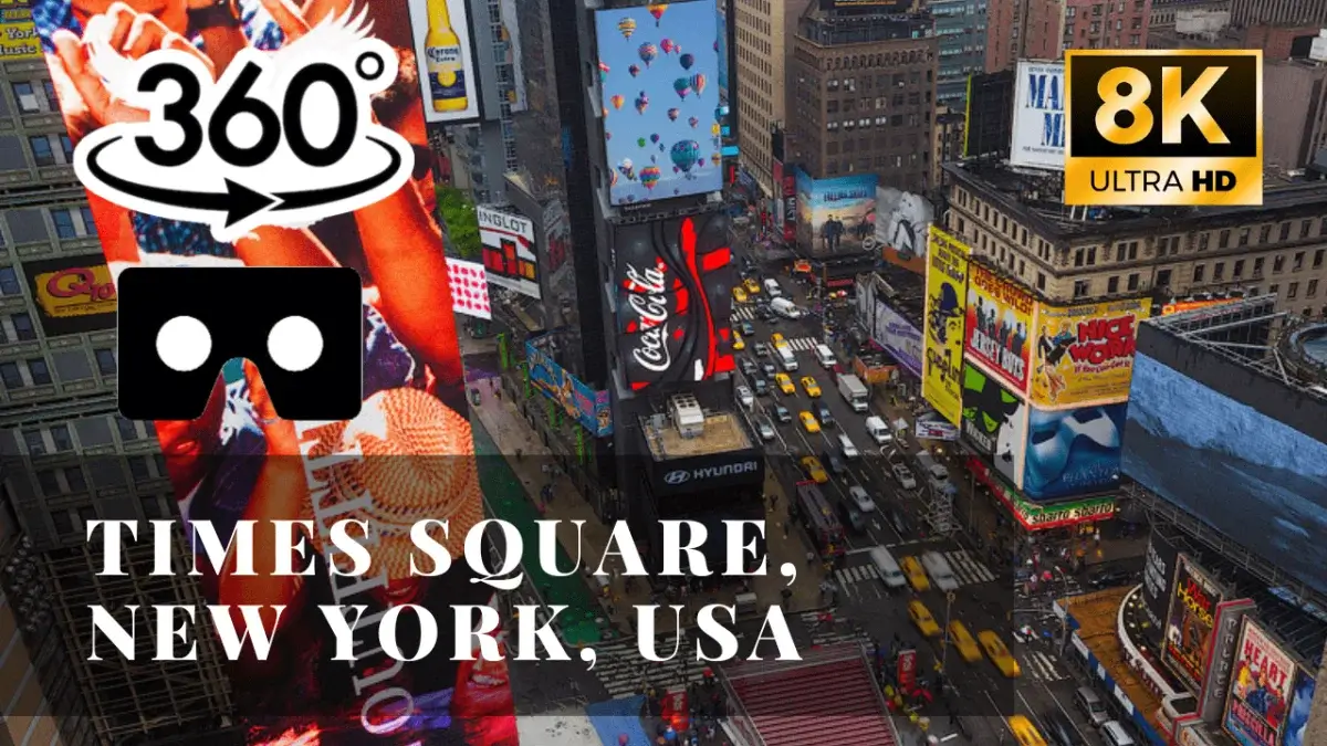 Times Square, New York, USA 360 VR