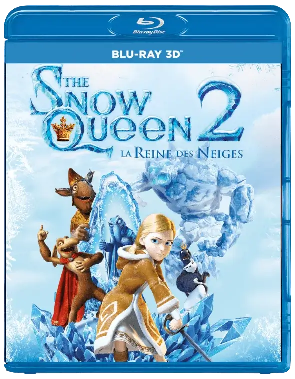 The Snow Queen 2 3D Blu Ray 2014