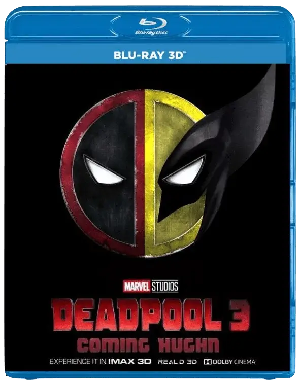Deadpool & Wolverine 3D Blu Ray 2024