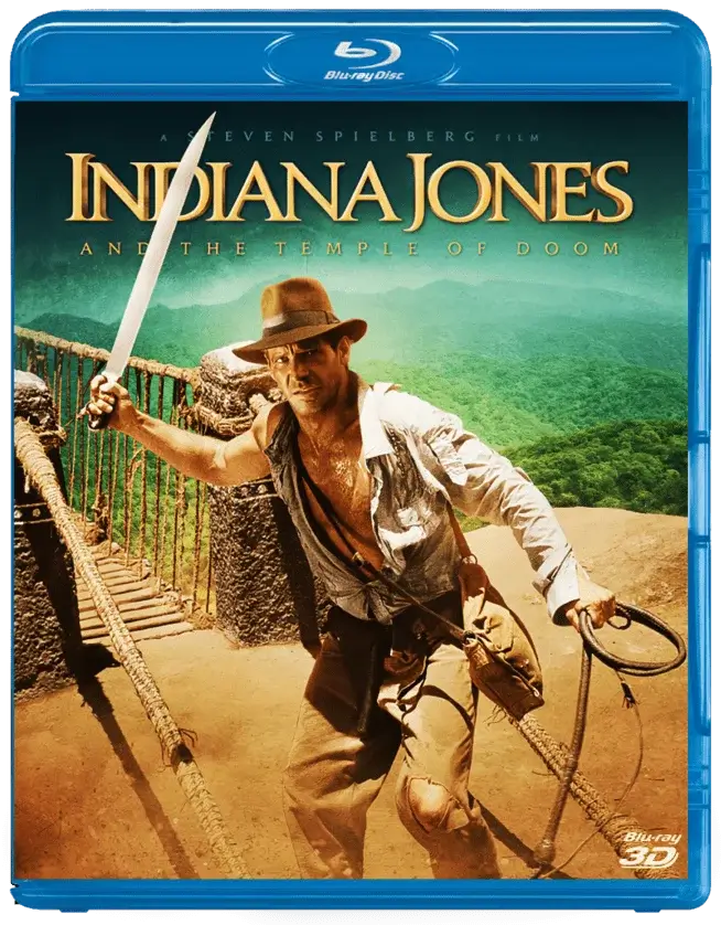Indiana Jones and the Temple of Doom 3D Blu Ray 1984