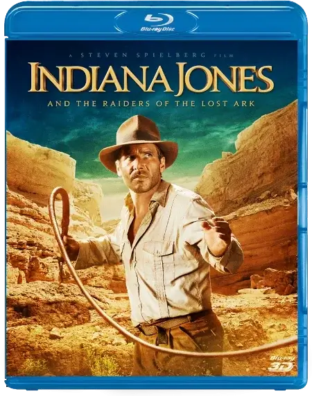 Indiana Jones and the Raiders of the Lost Ark 3D Blu Ray 1981