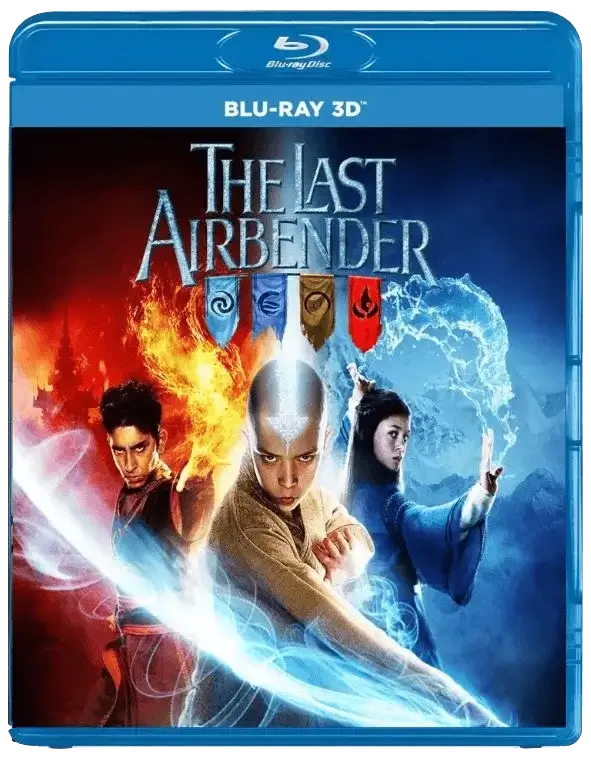 The Last Airbender 3D Blu Ray 2010