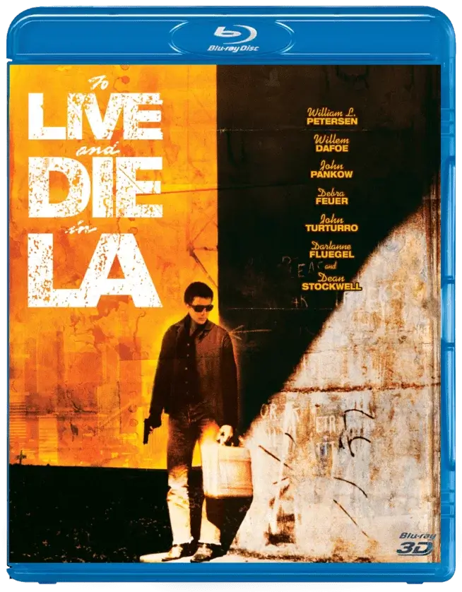 To Live and Die in L.A. 3D Blu Ray 1985