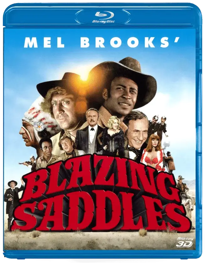 Blazing Saddles 3D Blu Ray 1974