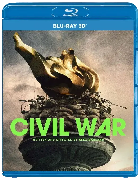 Civil War 3D Blu Ray 2024