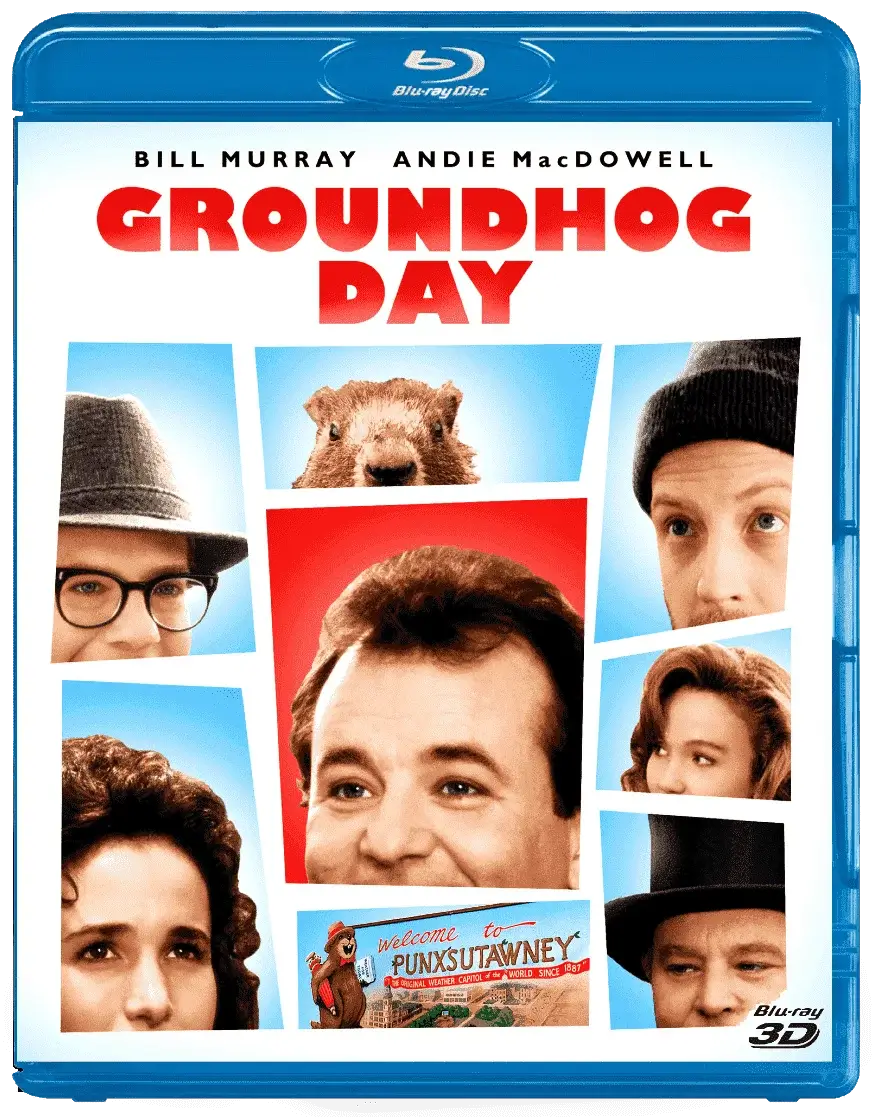 Groundhog Day 3D Blu Ray 1993