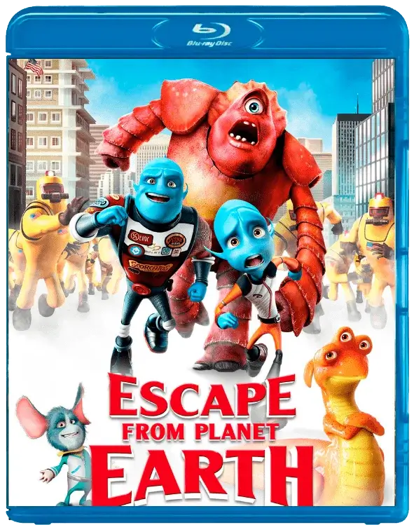 Escape from Planet Earth 3D Blu Ray 2013