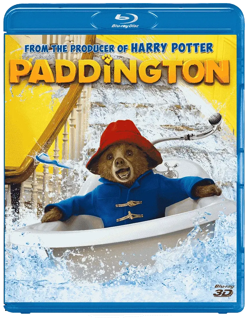 Paddington 3D Blu Ray 2014