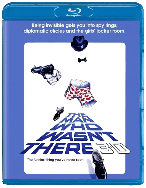 The Man Who Wasn't There 3D Blu Ray 1983