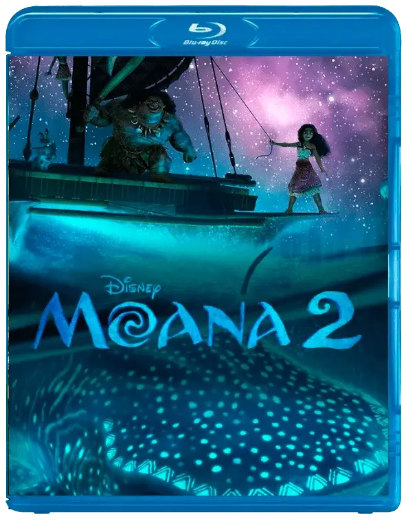 Moana 2 3D Blu Ray 2024