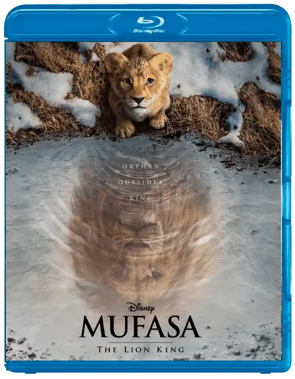 Mufasa: The Lion King 3D Blu Ray 2024