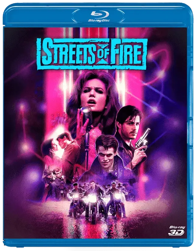 Streets of Fire 3D Blu Ray 1984