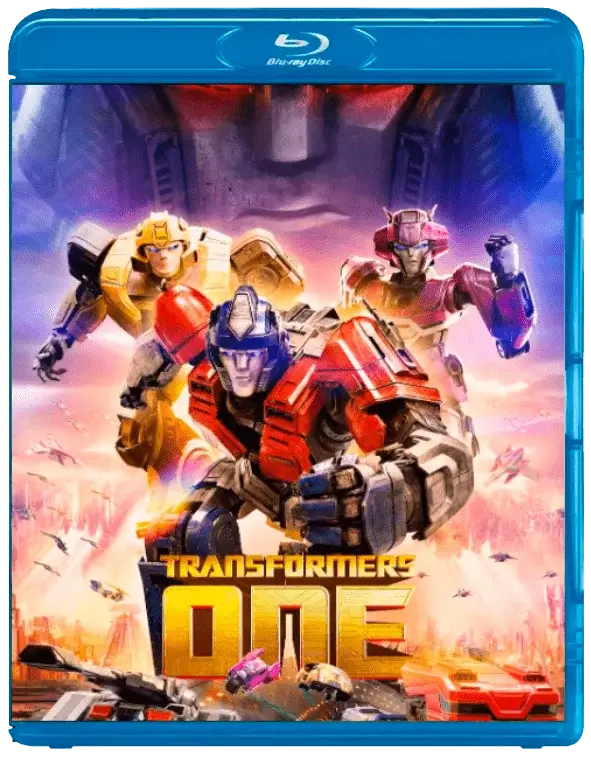 Transformers One 3D Blu Ray 2024