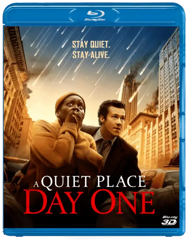 A Quiet Place: Day One 3D Blu Ray 2024