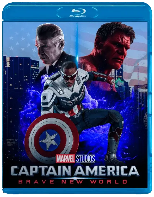 Captain America: Brave New World 3D Blu Ray 2025