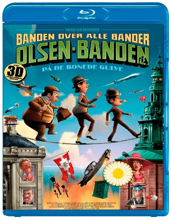 Olsen Gang Gets Polished 3D Blu Ray 2010