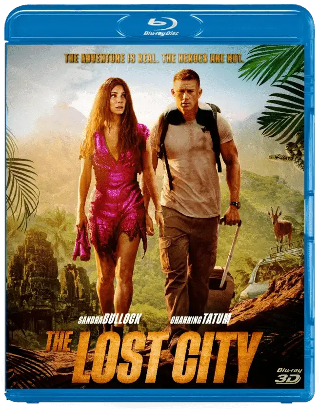 The Lost City 3D Blu Ray 2022