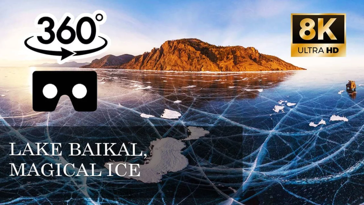 Lake Baikal, Magical Ice VR 360