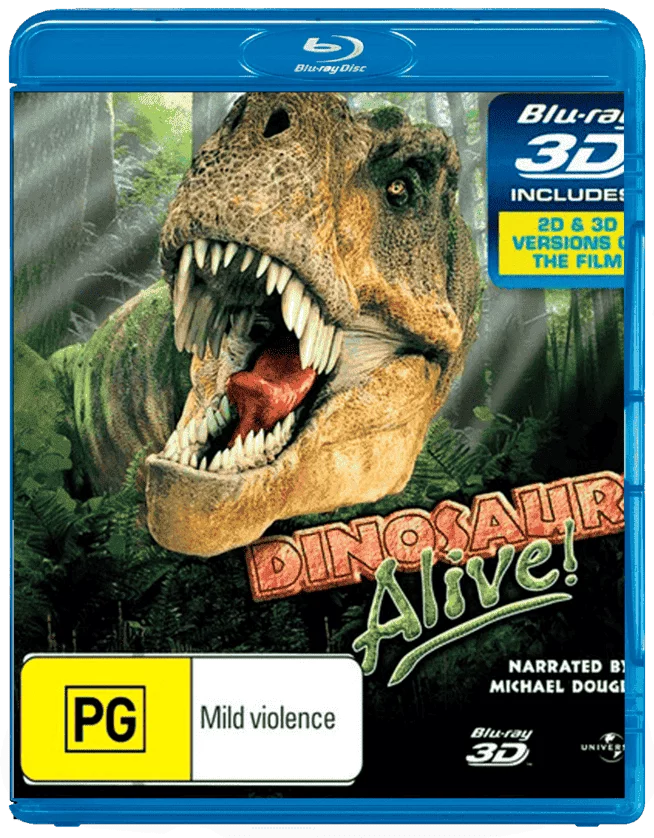 Dinosaurs Alive 3D Blu Ray 2007