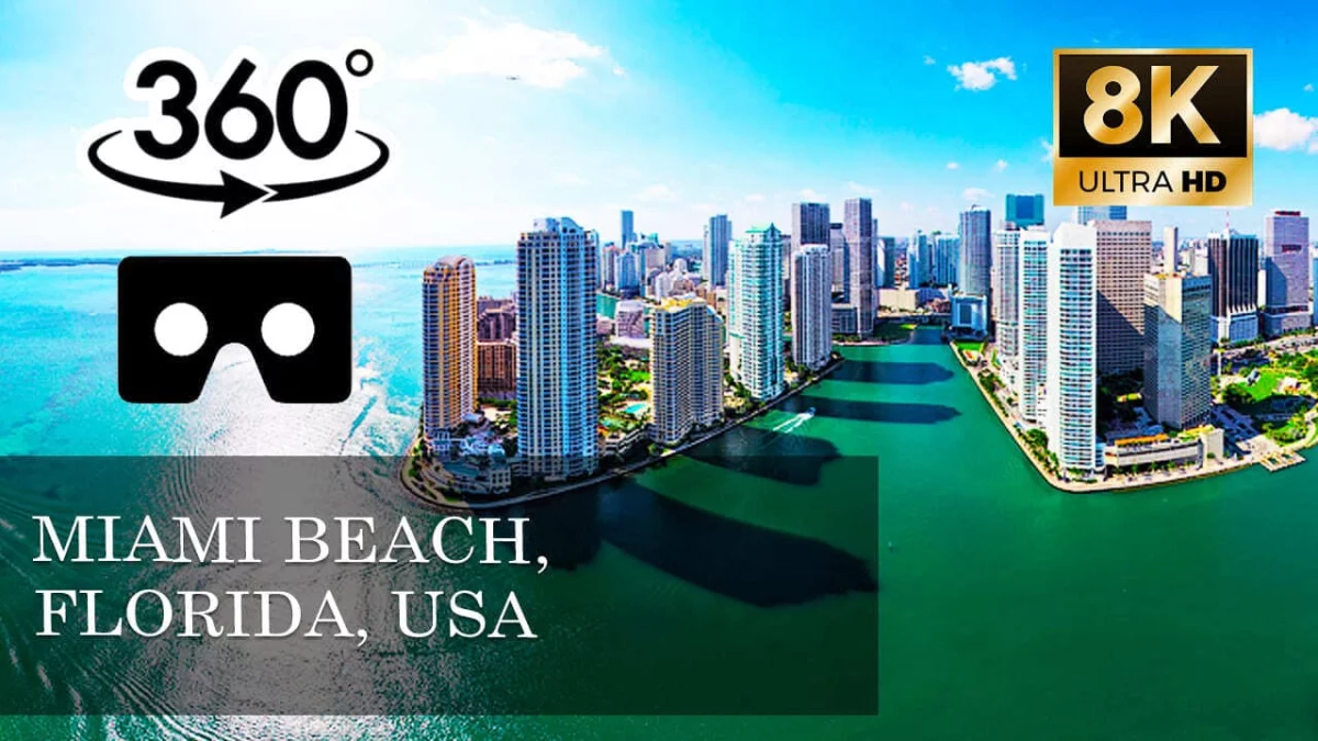 Miami Beach, Florida, USA VR 360