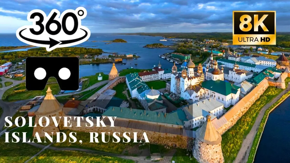 Solovetsky Islands, Russia VR 360