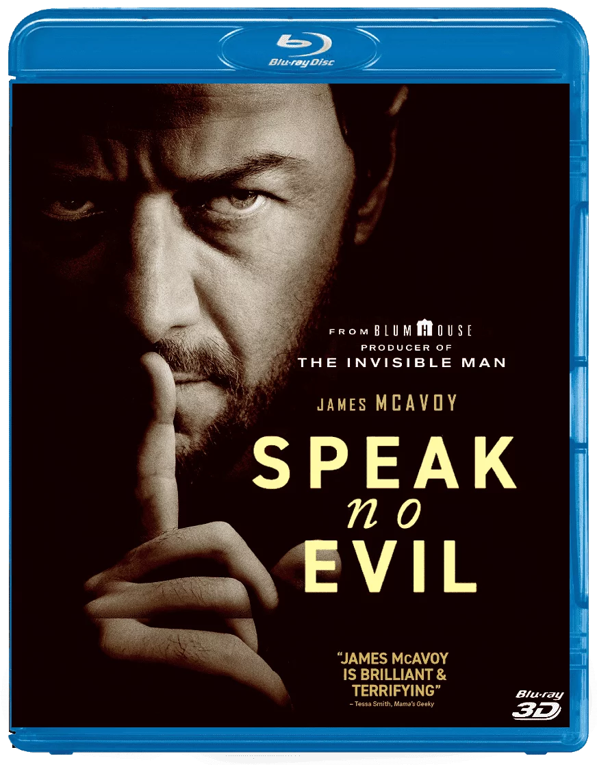 Speak No Evil 3D Blu Ray 2024