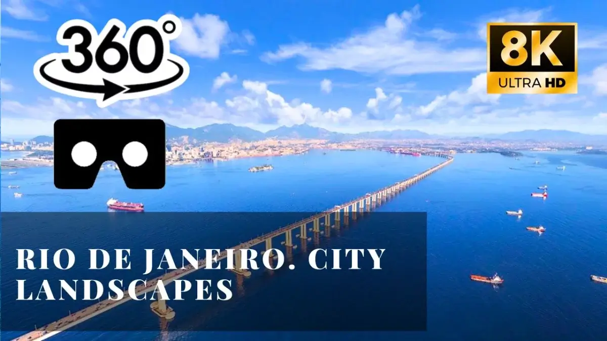 Rio de Janeiro. City Landscapes VR 360