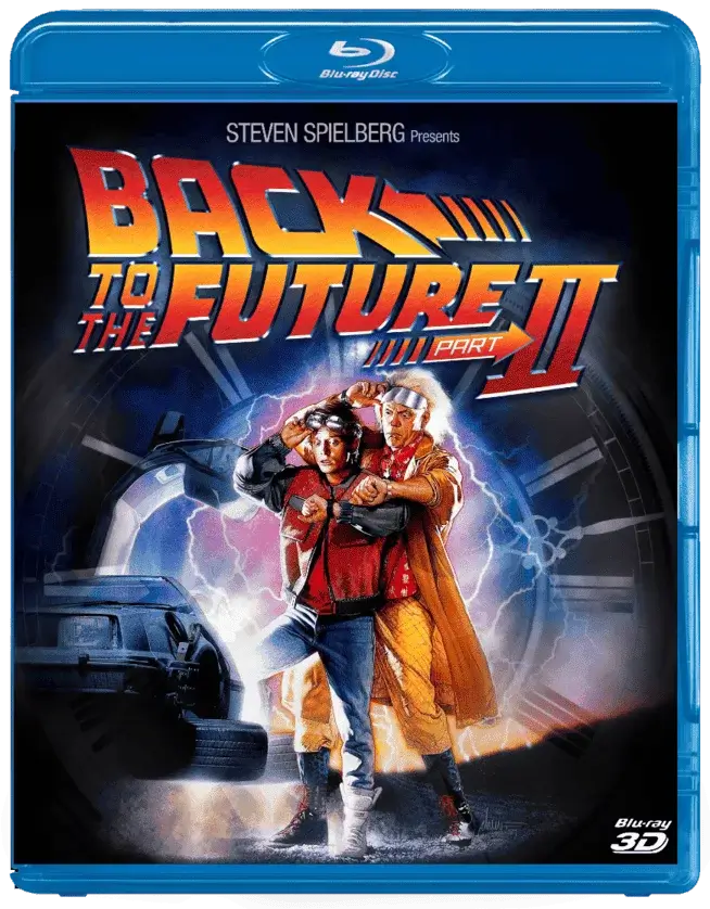 Back to the Future Part II 3D Blu Ray 1989