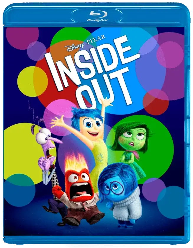 Inside Out 3D Blu Ray 2015