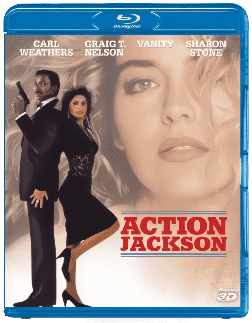 Action Jackson 3D Blu Ray 1988