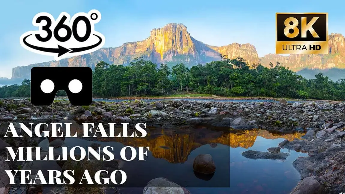Angel Falls millions of years ago VR 360